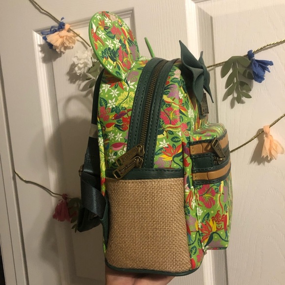 MMMA Loungefly Tiki Room Backpack and Ears - Picture 3 of 6